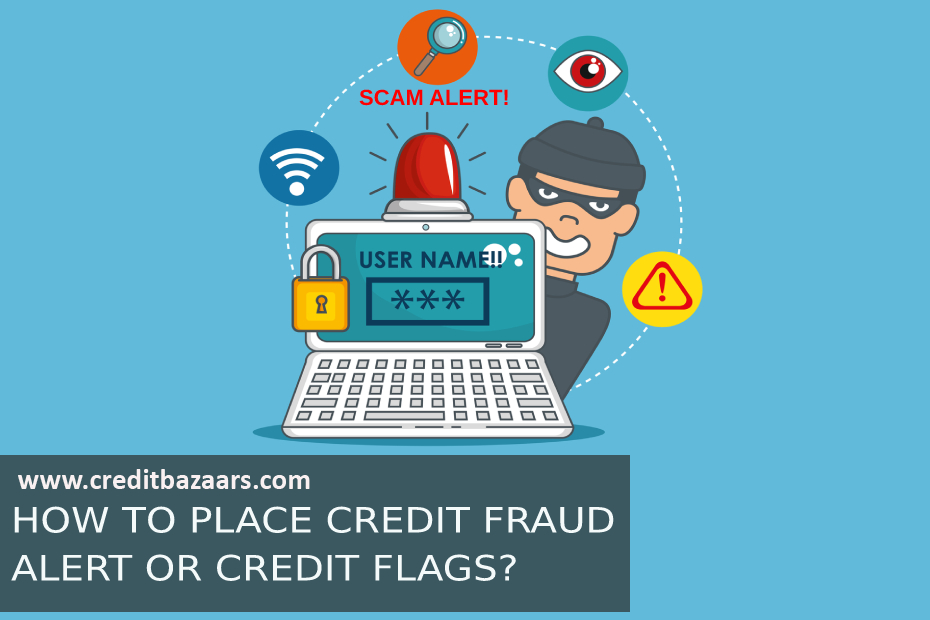 How to Place Credit Fraud alerts Or Credit Flags?