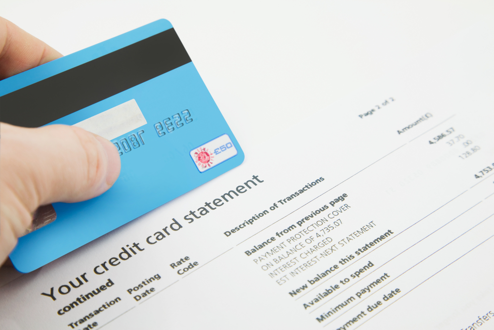 Review your credit card statements